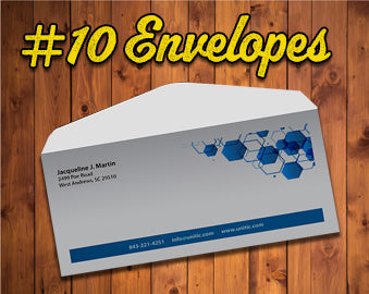 #10 White Wove Envelopes