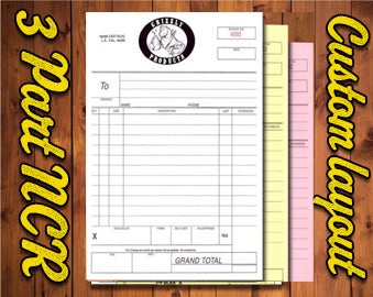 Forms  - 3 part ncr (Qty: 500)