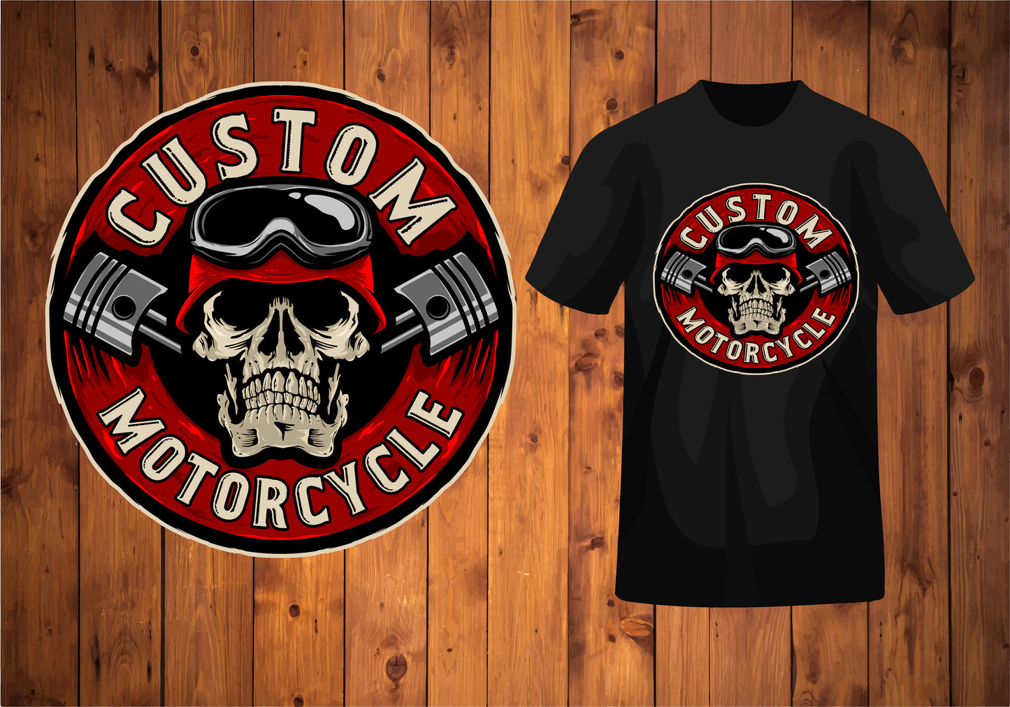 Tshirt Custom Motorcycle